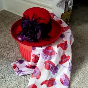Jeremy Buchanan Hat/scarf/ Hat Box